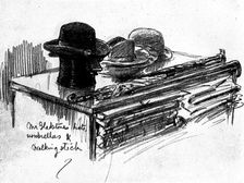 The Death of Mr. Gladstone: a sketch at Hawarden Castle, 1898. Creator: Unknown