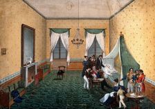 The death of Napoleon Bonaparte, 1821. Creator: Unknown