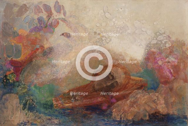 The Death of Orpheus, c1908-1910. Creator: Redon, Odilon (1840-1916).