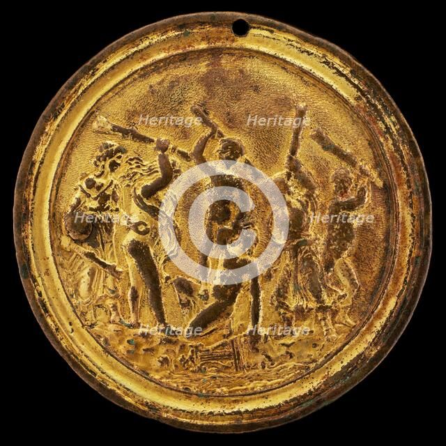 The Death of Orpheus, fourth quarter 15th century. Creator: Master of the Orpheus Legend.