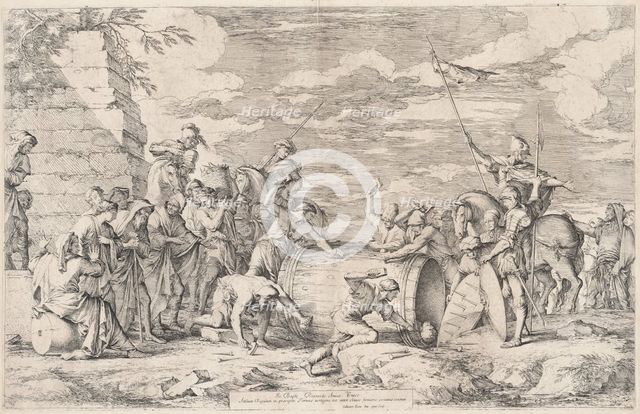 The Death of Atilius Regulus, c. 1662. Creator: Salvator Rosa.