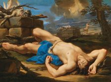 The Death of Abel. Creator: Milani, Aureliano (1675-1749)