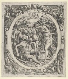 The Death of Adonis, 1535-55. Creator: Jean Mignon