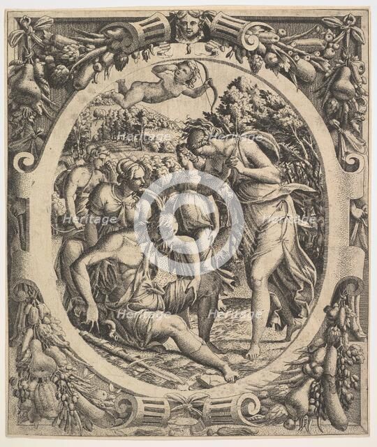 The Death of Adonis, 1544. Creator: Jean Mignon.