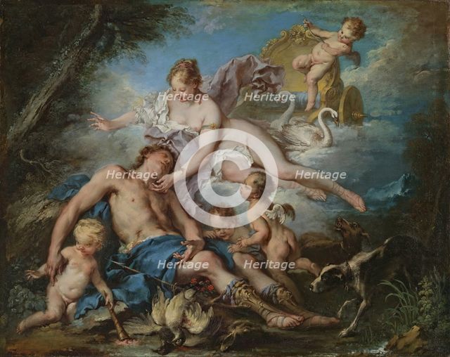 The Death of Adonis, 1723-1725. Creator: Francois Boucher.