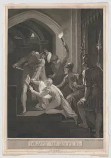 The Death of Arthur, 1793. Creator: James Fittler