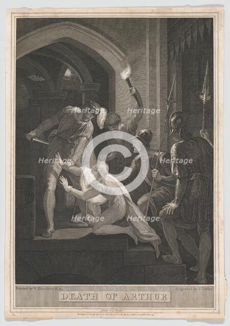 The Death of Arthur, 1793. Creator: James Fittler.