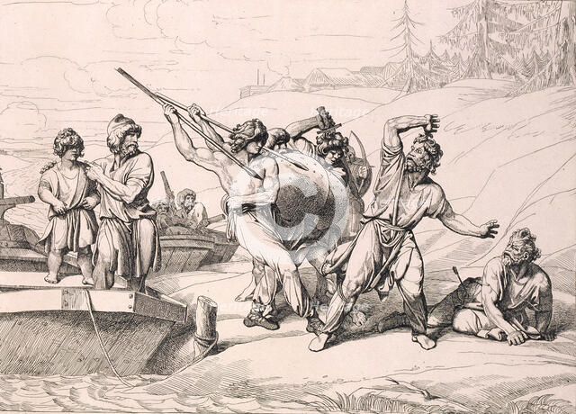 The Death of Askold and Dir, 1832.