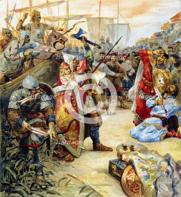 The Death of Askold and Dir, .