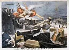 The death of Bismarck, 1898. Creator: F Meaulle