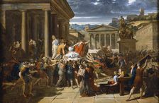The Death of Caesar 44 BC (c1780-1832). Artist: Guillaume Lethiere