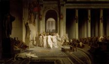 The Death of Caesar, 1859-1867. Creator: Jean-Leon Gerome