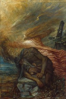 The Death of Cain, c1872-1875. Creator: George Frederick Watts