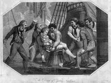 The Death of Captain Faulkner 18th century(?). Artist: Grainger