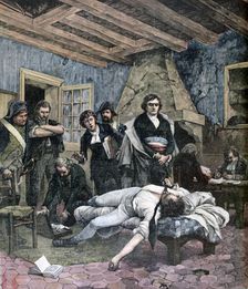 The Death of Charles Pichegru 1891. Artist: Henri Meyer