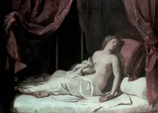 The Death of Cleopatra, 1648. Artist: Guercino (1591-1666)
