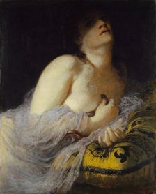 The Death of Cleopatra, 1872. Creator: Arnold Bocklin