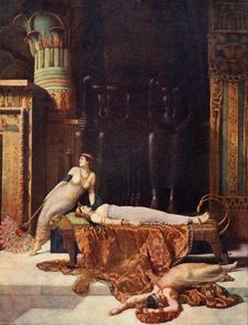 The Death of Cleopatra 1890. Creator: John Maler Collier