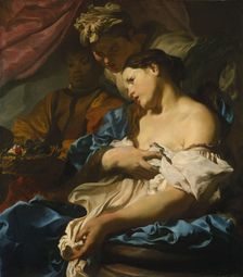The Death of Cleopatra, ca 1624-1625
