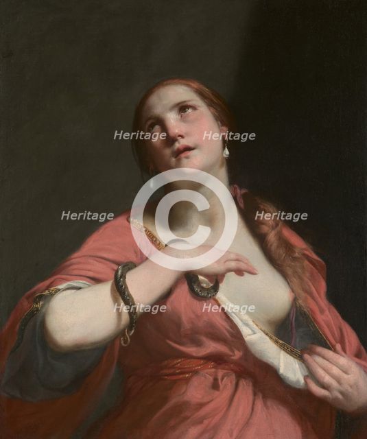 The Death of Cleopatra, ca. 1645-55. Creator: Guido Cagnacci.