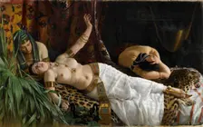 The Death of Cleopatra, ca 1878