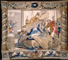 The Death of Dido, 1679. Creator: Giovanni Francesco Romanelli (Italian, 1610-1662); Michael Wauters (Flemish, 1679)