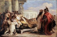 The Death of Dido 1757-1760. Artist: Giovanni Battista Tiepolo
