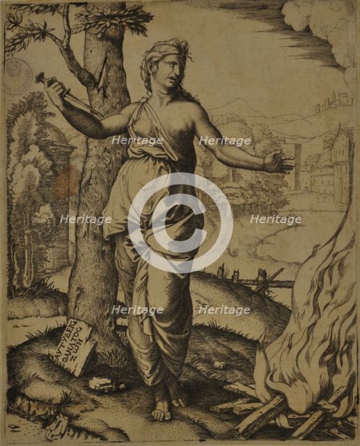 The Death of Dido, ca 1510-1511.