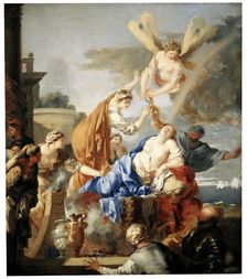 The Death of Dido c1637-c1640. Artist: Sébastien Bourdon