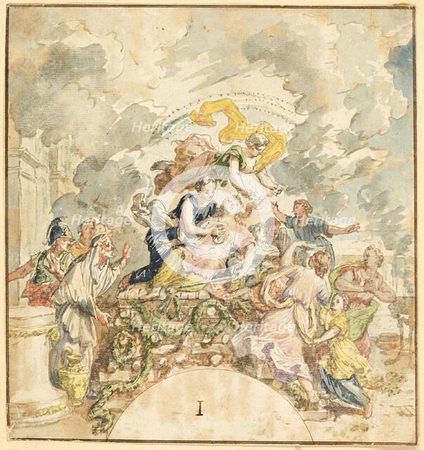 The Death of Dido, n.d. Creator: Unknown.