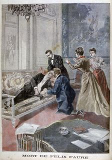 The Death of Felix Faure, 1899. Artist: Oswaldo Tofani