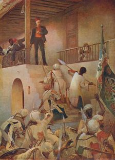 The Death of General Gordon, Khartoum, 26 January 1885 1893 (1906). Creator: Unknown