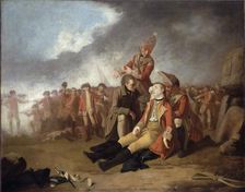 The Death of General Wolfe, 1763. Artist: Edward Penny
