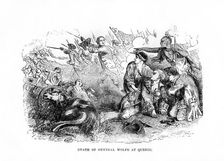 The Death of General Wolfe at Quebec, 1759, (1872)
