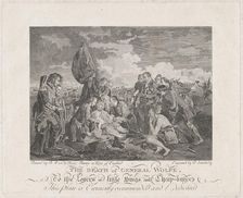 The Death of General Wolfe (September 13, 1759), after 1776., after 1776. Creator: P. Somebody