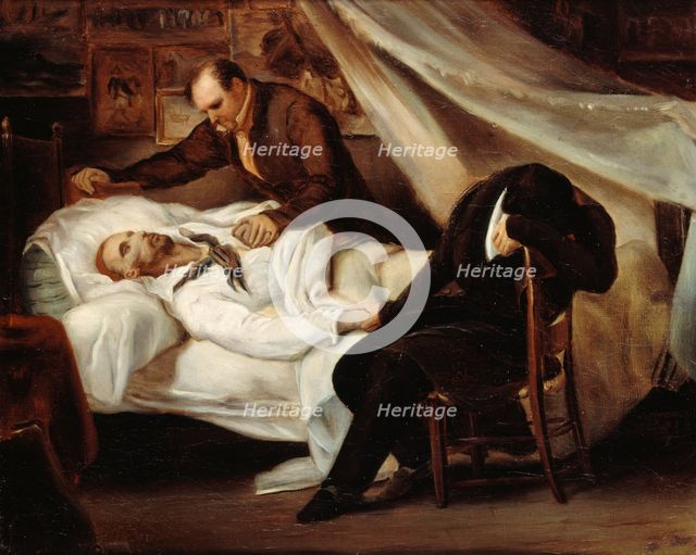 The Death of Gericault, c1824. Creator: Ary Scheffer.