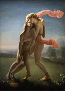 The Death of Hyacinthus, 1801. Creator: Broc, Jean (1771-1850)