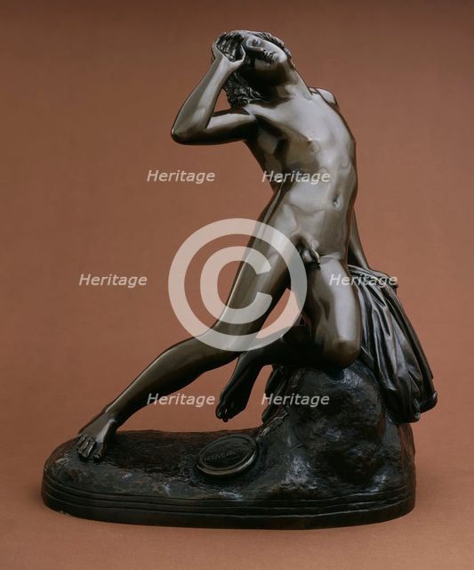 The Death of Hyacinthus, c.1829. Creator: Antoine Etex.