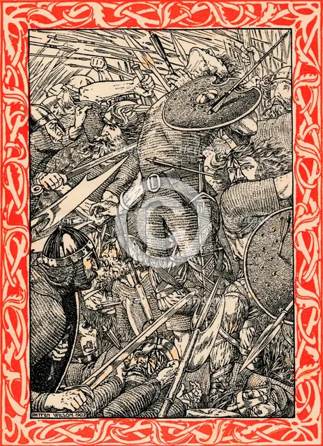 The Death of Harold, 1902.