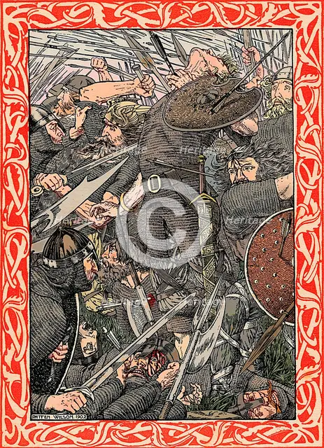 The Death of Harold, 1902.