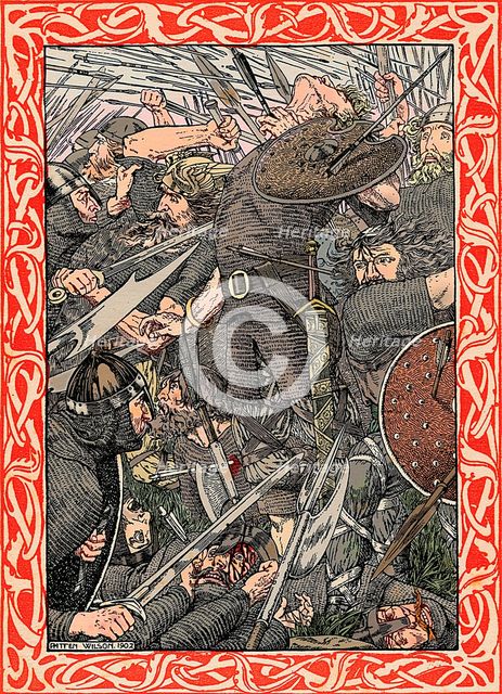 The Death of Harold, 1902.