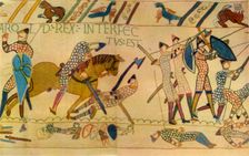 The death of Harold at the Battle of Hastings, 1066, (1944). Creator: Unknown