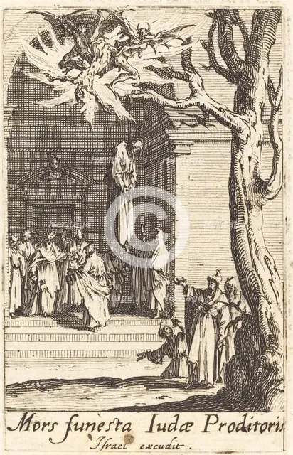 The Death of Judas, c. 1634/1635. Creator: Jacques Callot.