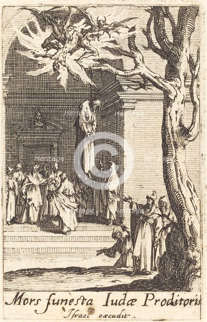 The Death of Judas, c. 1634/1635. Creator: Jacques Callot.