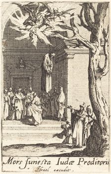 The Death of Judas, c. 1634/1635. Creator: Jacques Callot