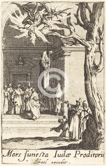 The Death of Judas, c. 1634/1635. Creator: Jacques Callot.
