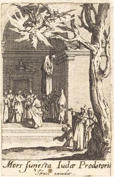 The Death of Judas, c. 1634/1635. Creator: Jacques Callot