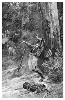 The Death Of Kennedy, Queensland, Australia, 1848, (1886)