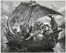 The death of King Arthur, (19th century)