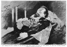 The death of King Ludwig II of Bavaria (1845-1886), 1886. Creator: Unknown